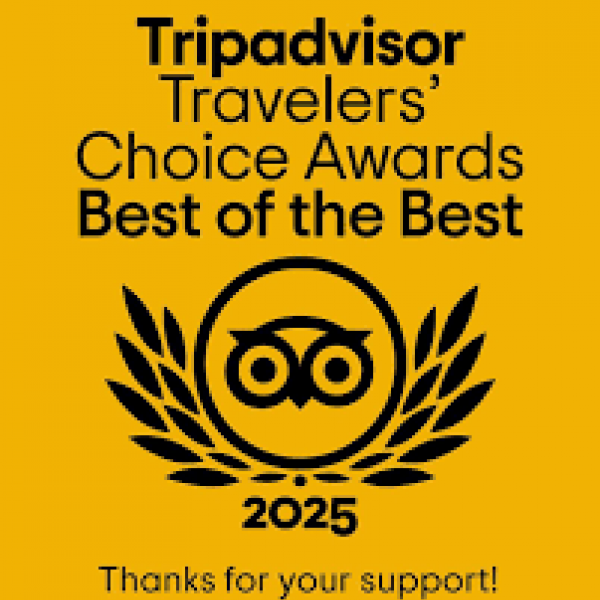 TRIPADVISOR TRAVELLERS CHOICE AWARDS 2025